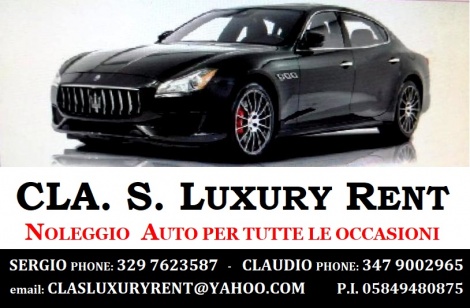 noleggio auto LUXURY RENT 28.122021